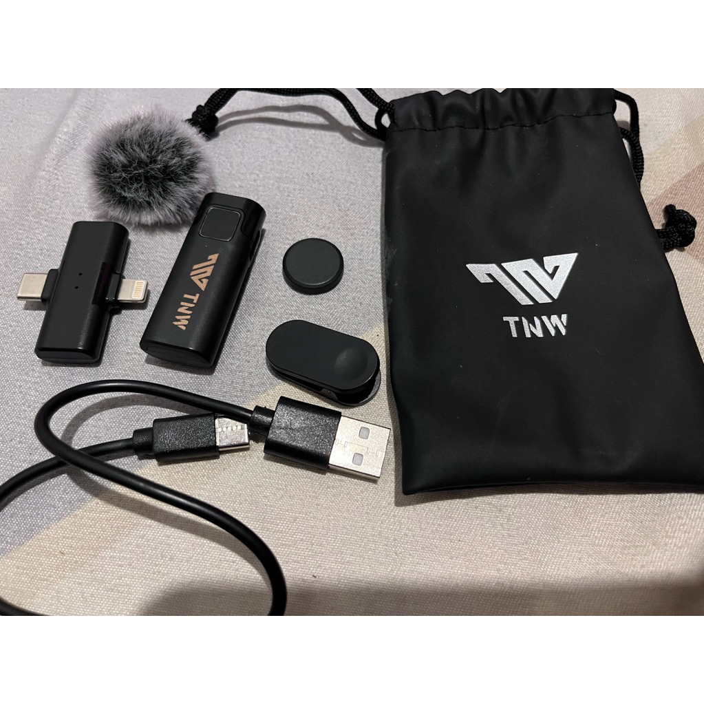 preloved microphone wireless tnw original