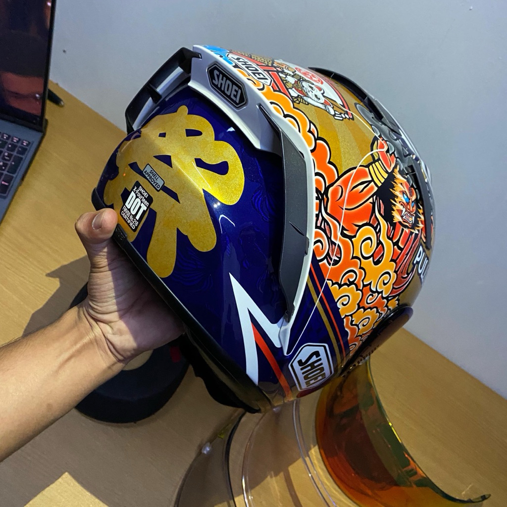 shoei x14 motegi 3 size xl