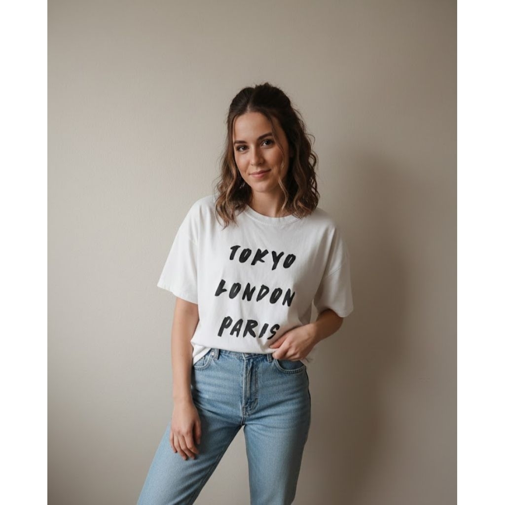 PRELOVED Kaos Pull & Bear