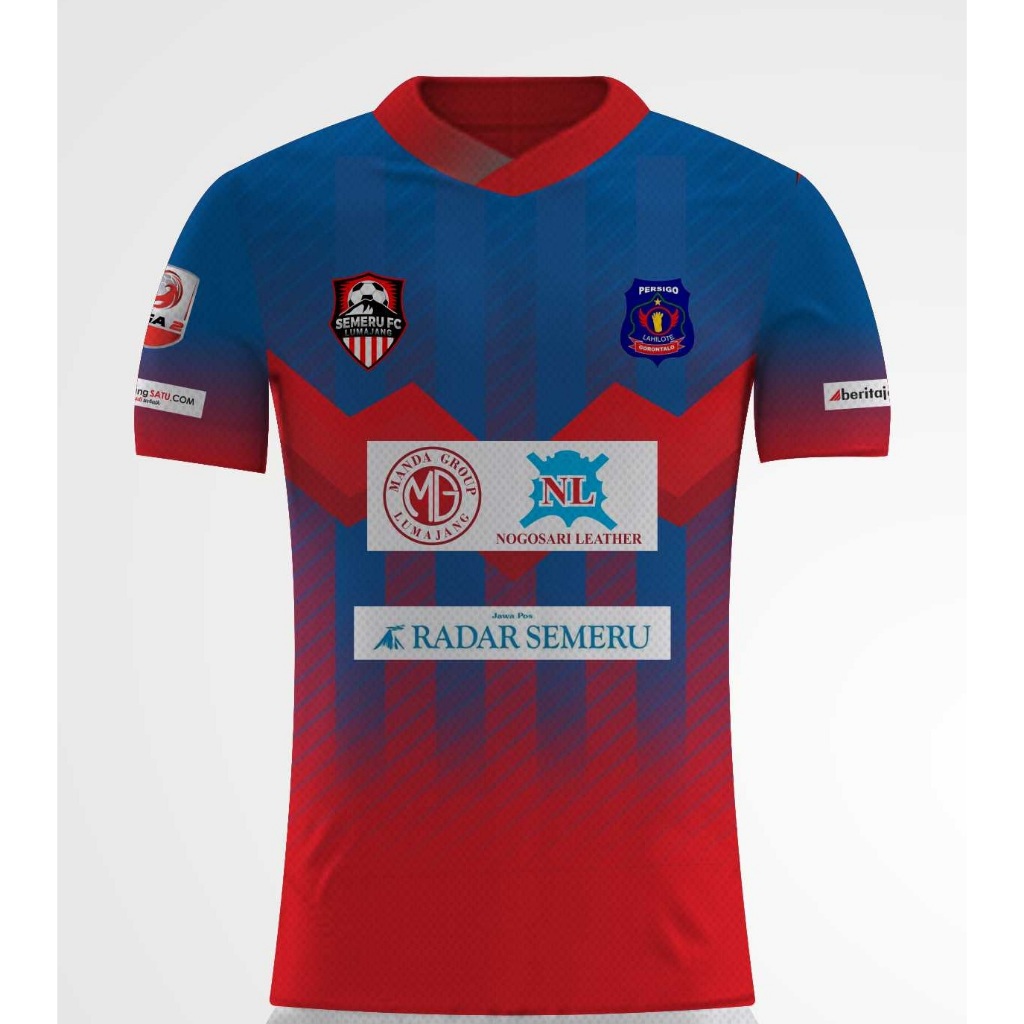 Jersey Persigo Semeru FC Lumajang Home Away 2017