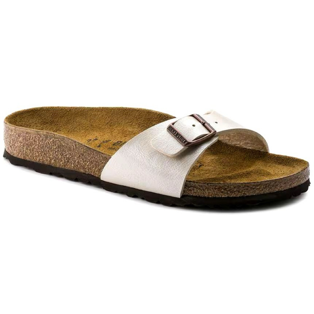 Birkenstock Madrid BS Grace pearl white (Narrow fit)