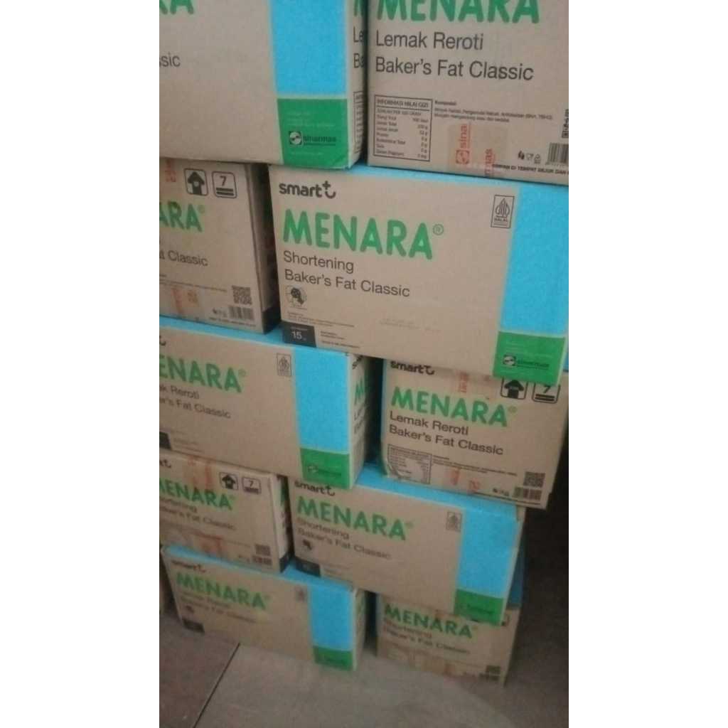 MENTEGA PUTIH MENARA 15KG 1DUS