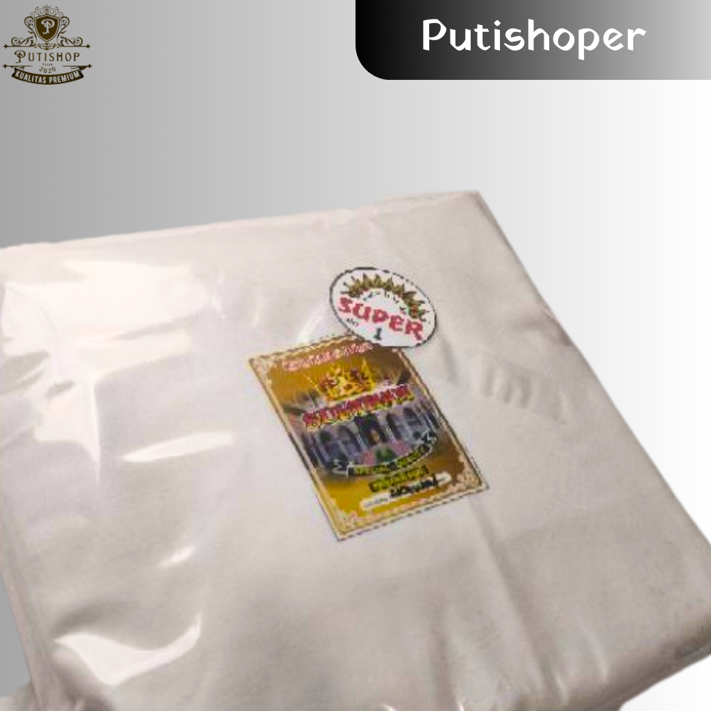 Kain Kafan Katun Mori Primissima Kereta Kencana Sulthan Panjang 12 meter Lebar 105 cm