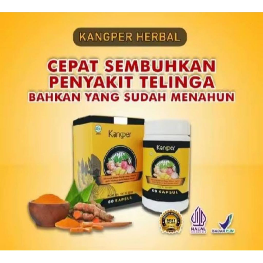 KANGPER OBAT HERBAL TELINGA BERDENGUNG OBAT TELINGA BUDEG