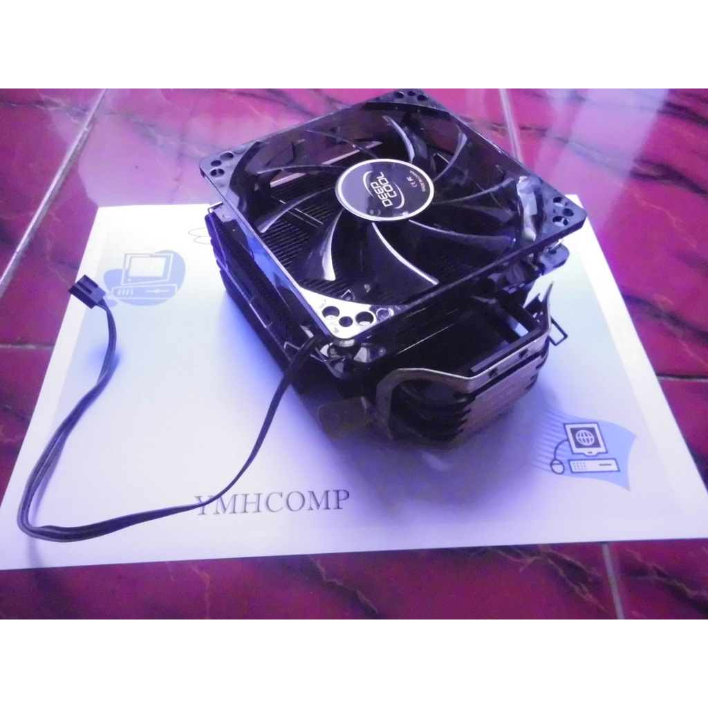 HSF AMD FAN DeepCool Black 4 heatpipe FM2+ FM2 FM1 AM3+ AM3 AM2+ AM2 940 939