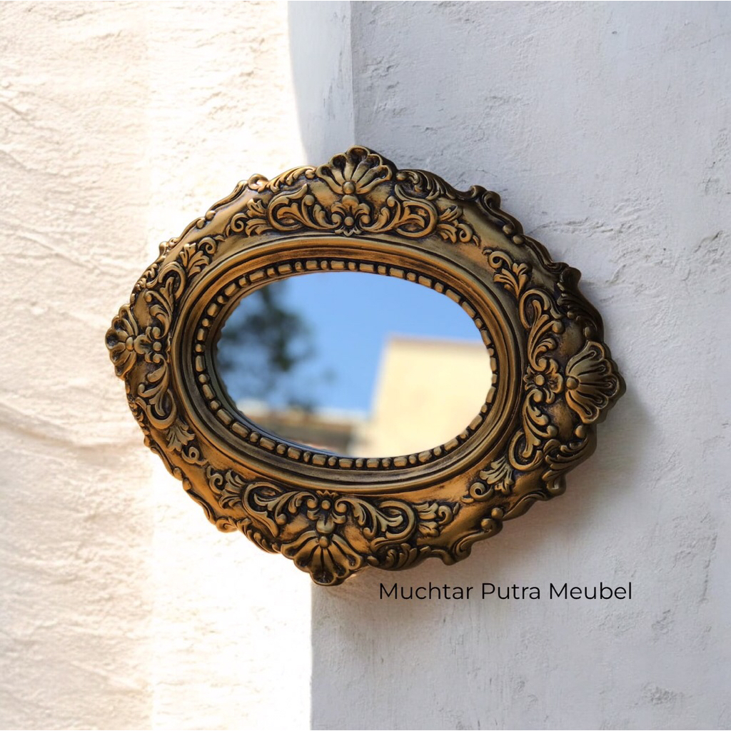 mirror vintage / mirror antique / mirror wall / cermin dinding / cermin vintage