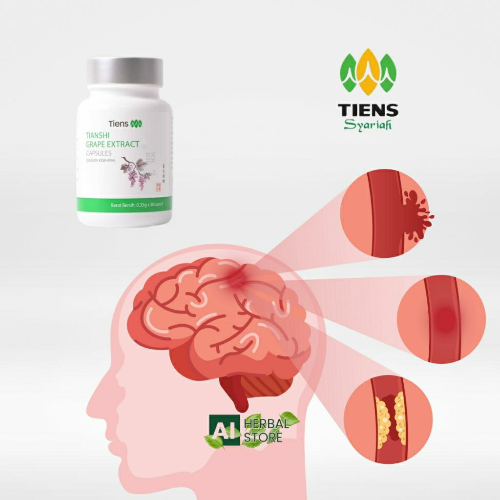 GRAPE EXTRACT ORIGINAL TIENS SOLUSI VERTIGO DAN DARAH TINGGI