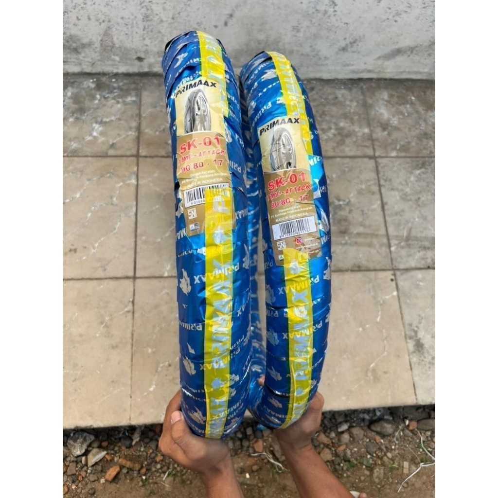 BAN PRIMAX SK 01 SK 03 RING 17 UKURAN 80/80 & 90/80 BAN DONAT PRIMAK SK 01 SK 03 90/80