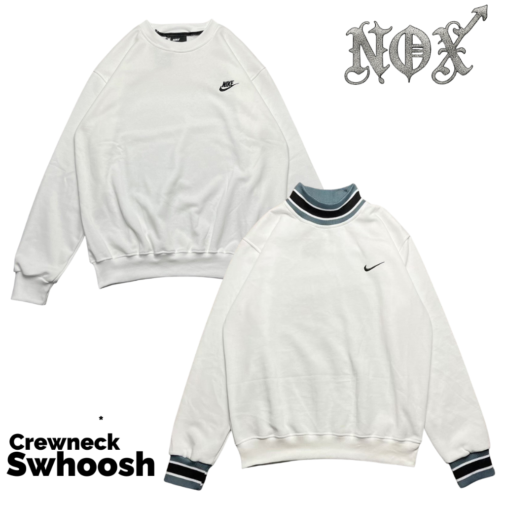 Crewneck NIKE VINTAGE SERIES - Sweater NIKE Big Logo & Small Swoosh UNISEX