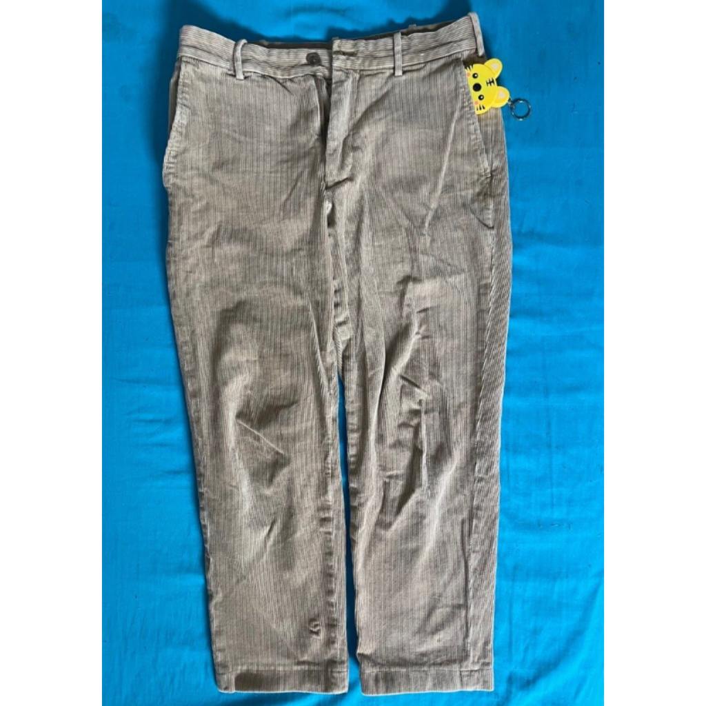 Celana Corduroy - Uniqlo (Coklat)