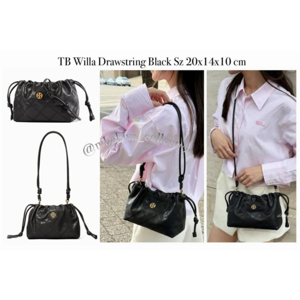 TB Willa Drawstring Black