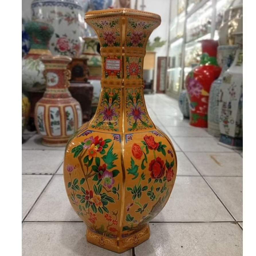 Keramik Vas Guci Tinggi 50 cm