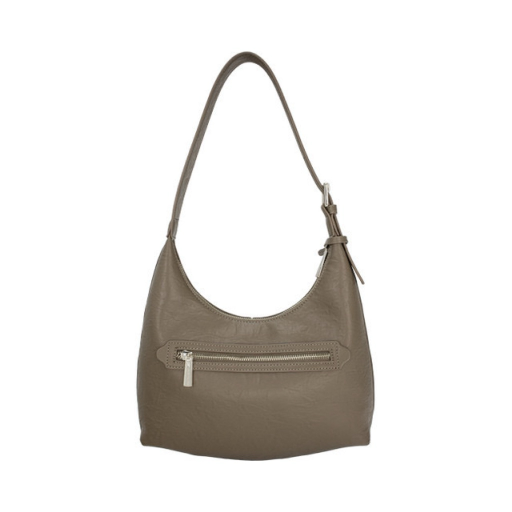 preloved Hush Puppies Tas Wanita Adixa Hobo M Olive - second bag