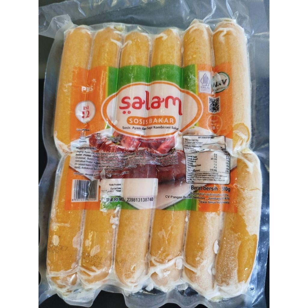 Salam Sosis Bakar Isi 12
