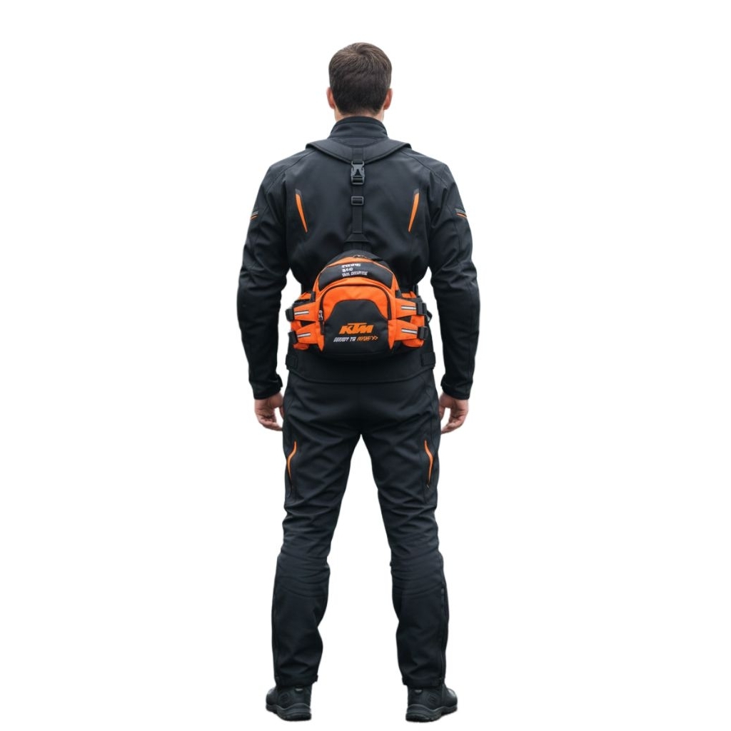 Tas Pinggang Pria Ransel Husqvarna Ktm Motocross Trail Trabas Adventure Waterproof