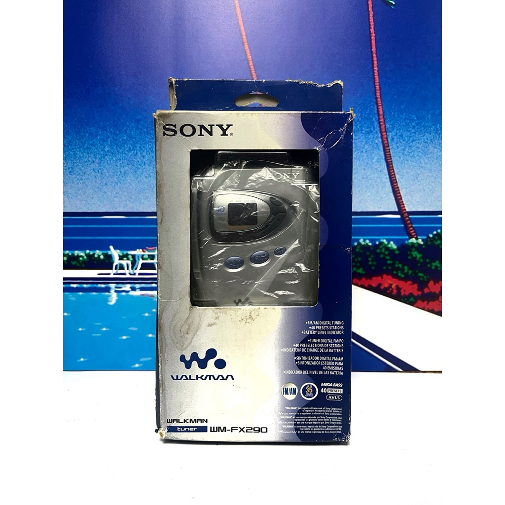 Walkman Sony WM-FX290 (2004) NEW OLD STOCK