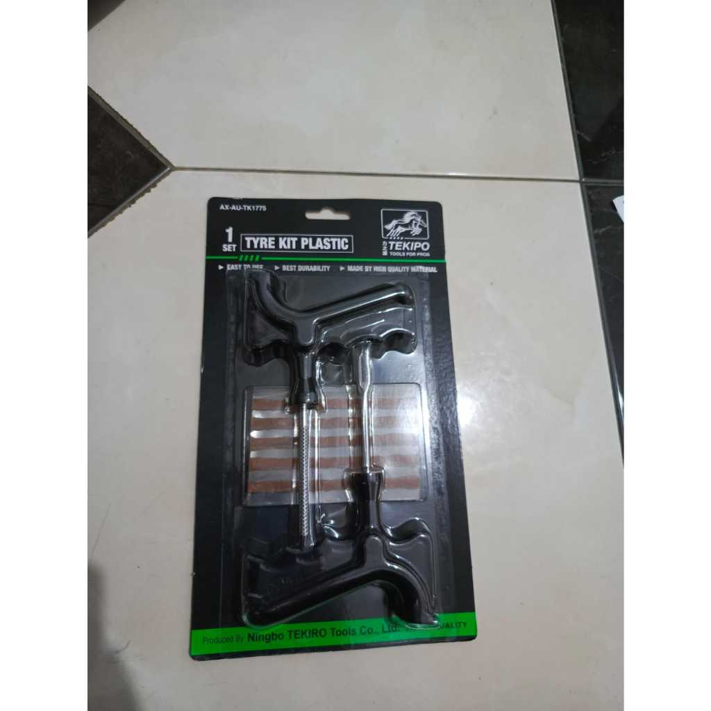 Alat Tambal Ban tubles / penambal ban motor mobil tubles 1set TEKIPO