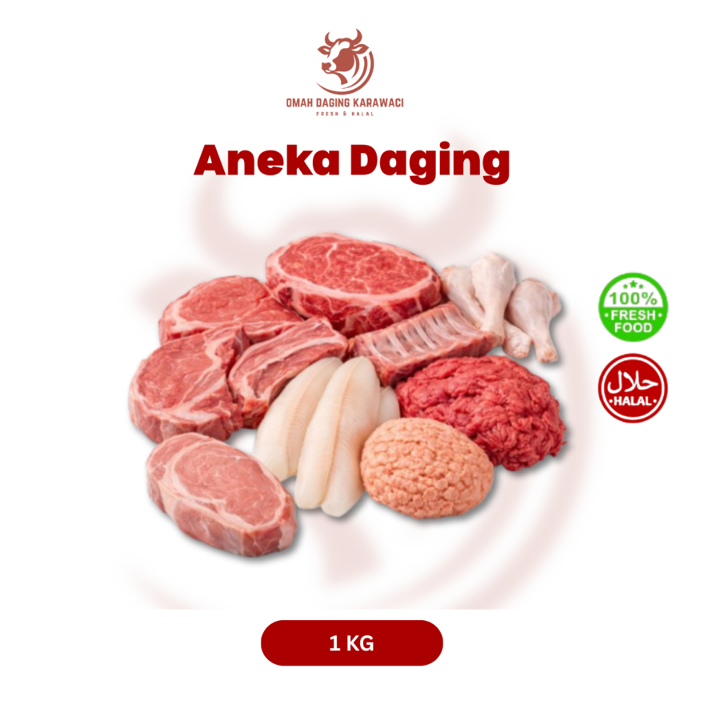 Daging Rendang / Beef Slice / Shortplate Slice / Daging Rawon / Daging Giling Sapi / Iga Sapi / Paru