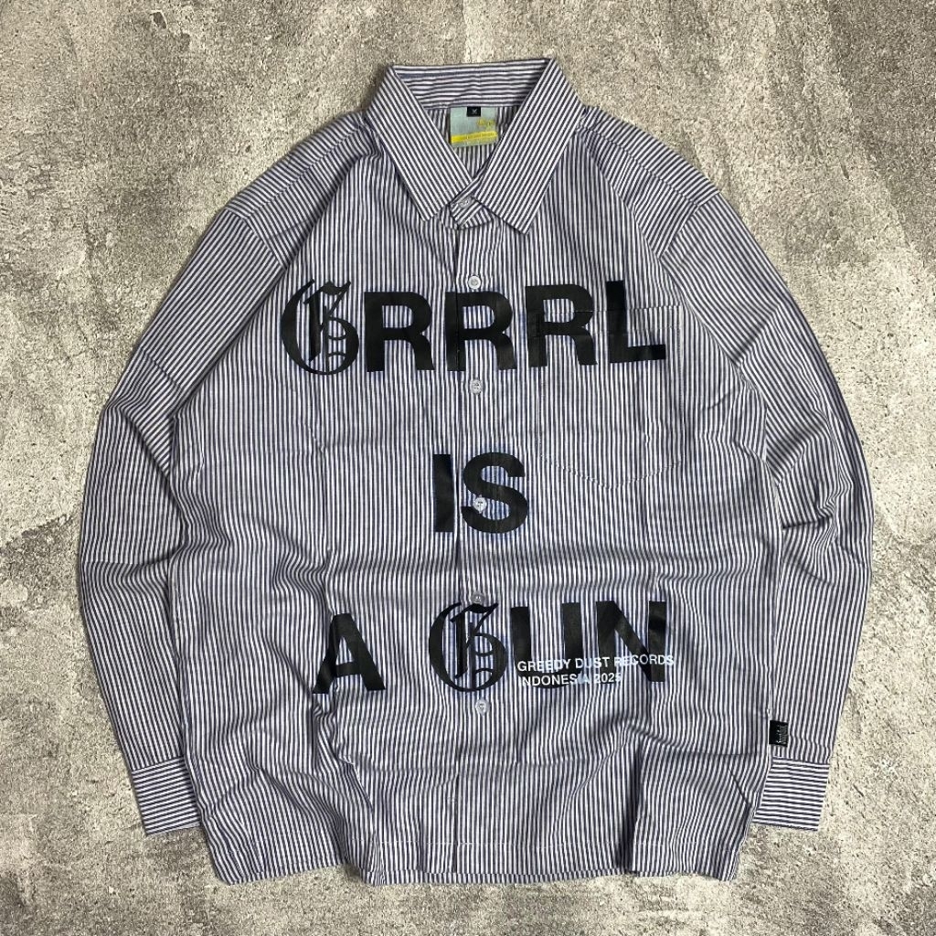 GRRRL GANG - GRRRL IS A GUN SHIRT
