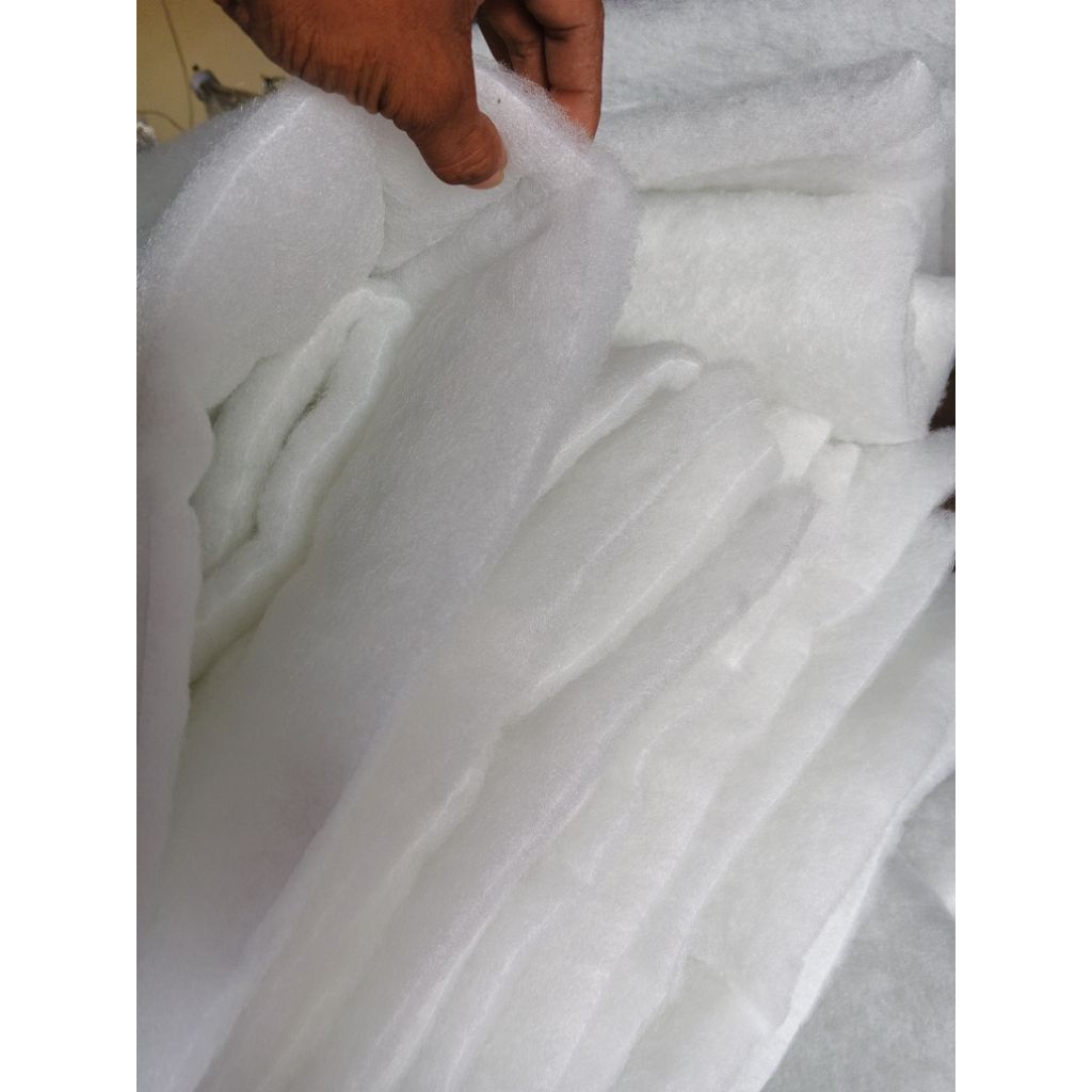 Dakron Press Busa 1 Meter - Multi Fungsi, Warna Putih, Tidak Berlem