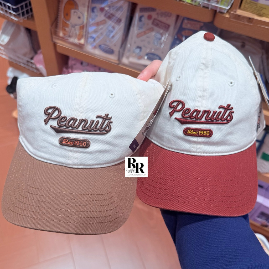 Miniso x Snoopy - Topi Peanuts / Peanuts Snoopy New Star Collection Baseball Cap