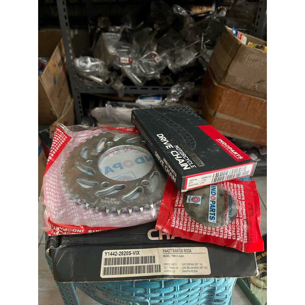 GEAR GIRSET SATU SET VIXION OLD LAMA INDOPARTS