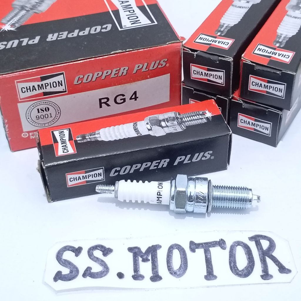 BUSI CHAMPION RG4 KHARISMA BEAT VARIO SUPRA X 125 REVO 110