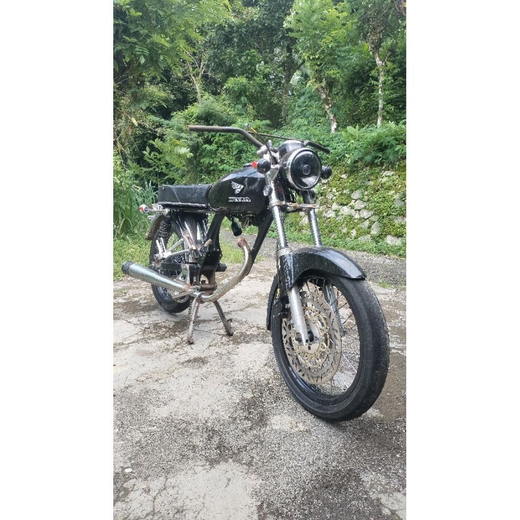 Bodi set CB100 sudah jadi