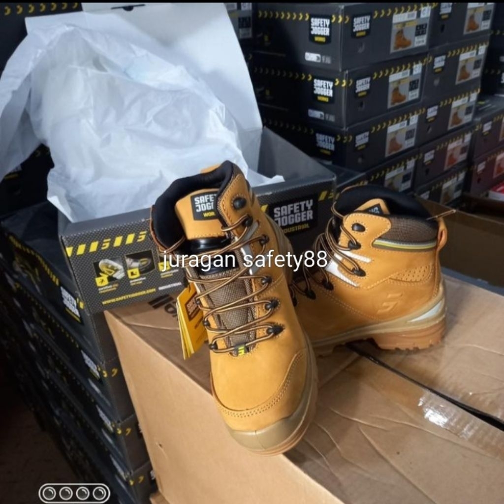 Sepatu Safety Jogger Ultima Cream Original 100%