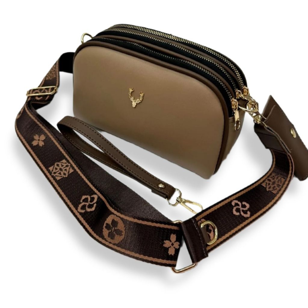 Luna Aura Sling bag Tas Slempang Wanita 3 ruang