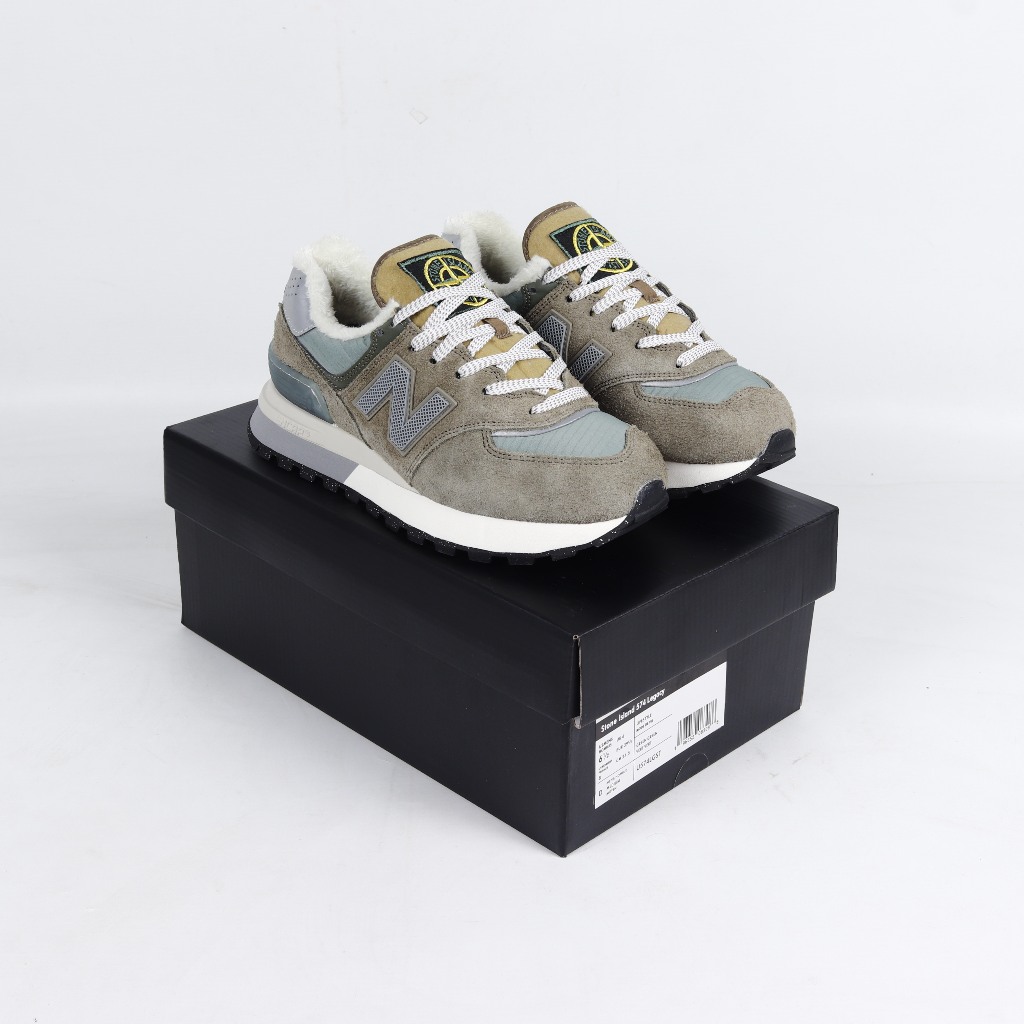 Stone Island X New Balance 574 Steel Blue - NB 574