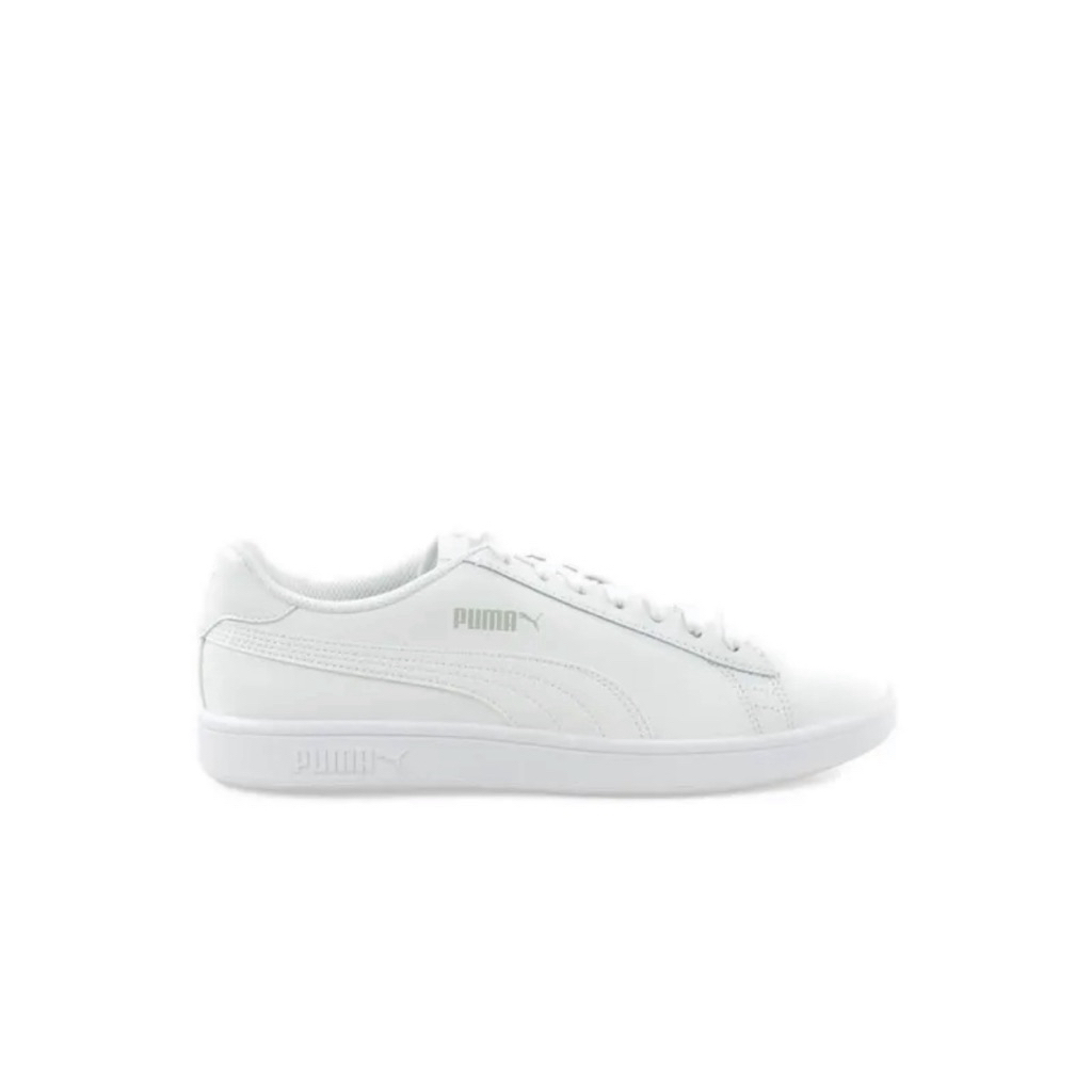 (PMA365215-07) Puma Puma Smash V2 L Men's Sneaker Shoes - White ORIGINAL