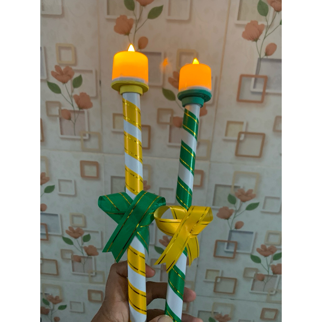 Jlterang Lampion Takbir Lampion Led Lampu Takbir Lampu Obor