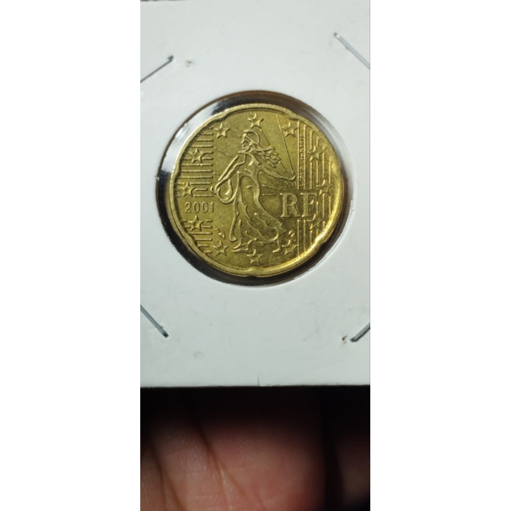KOIN 20 CENT EURO PRANCIS ANEKA TAHUN