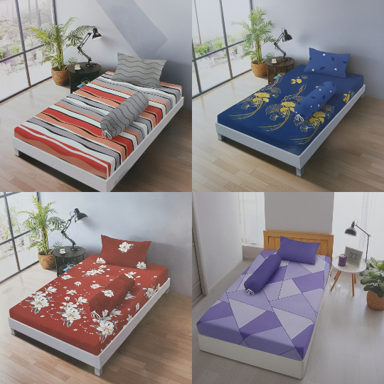 SPREI KASUR/SPREI SINGLE/SPREI EXTRA SINGLE/SPREI LEMBUT/SPREI KINTAKUN LITE