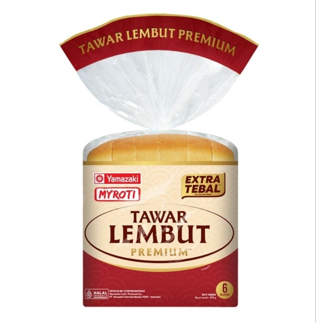 MyRoti Roti Tawar Lembut Premium 6s