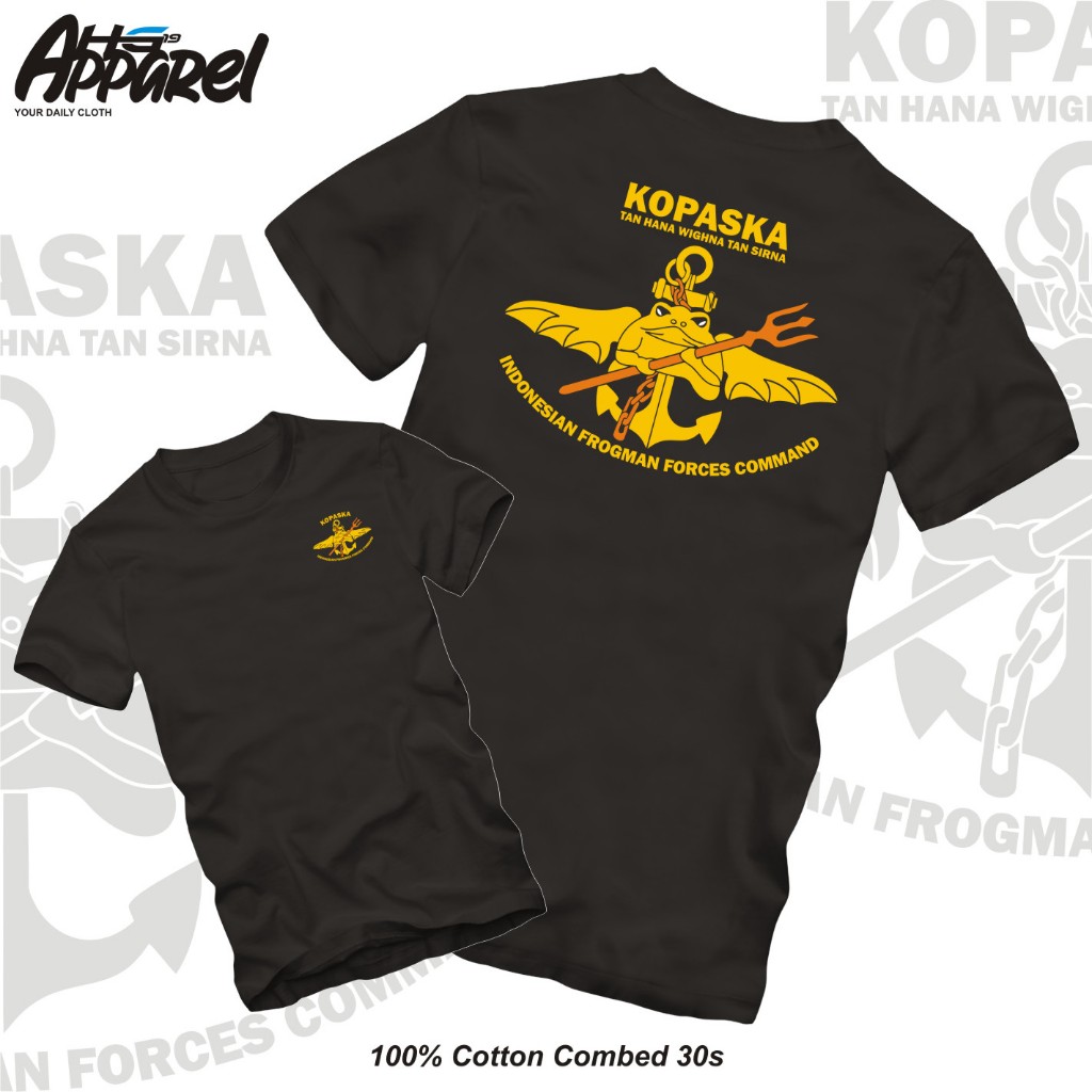 Kopaska Indonesian Frogman Forces Command T-Shirt