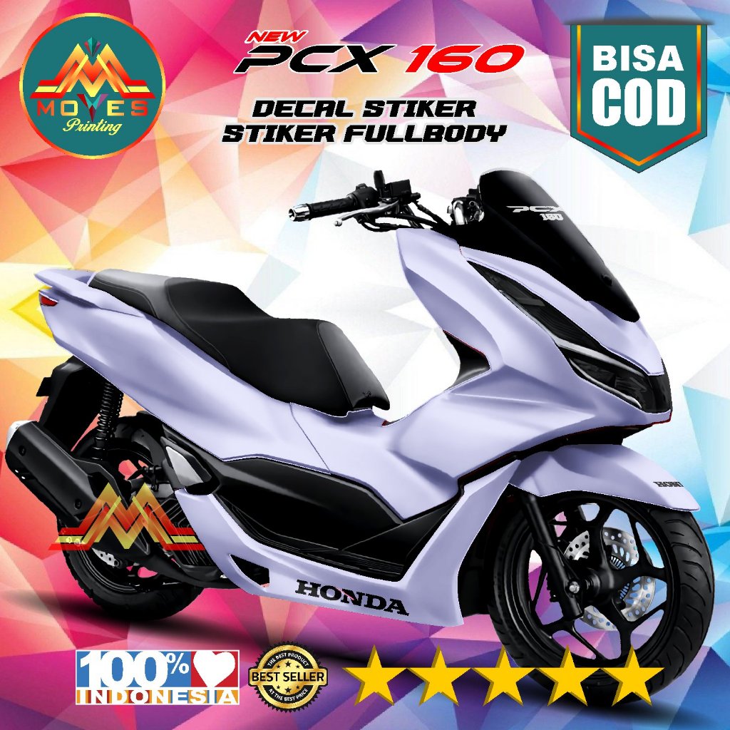 Decal new Pcx 160 full body polosan stiker motor honda pcx 160 new
