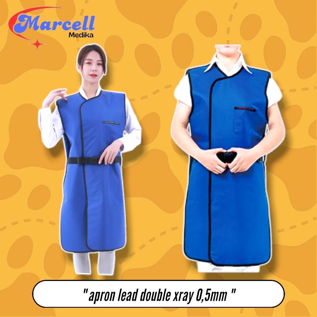 APRON XRAY LEAD DOUBLE XRAY 0,5mm / APRON LEAD DOUBLE XRAY PROTECTIVE 0,5mm