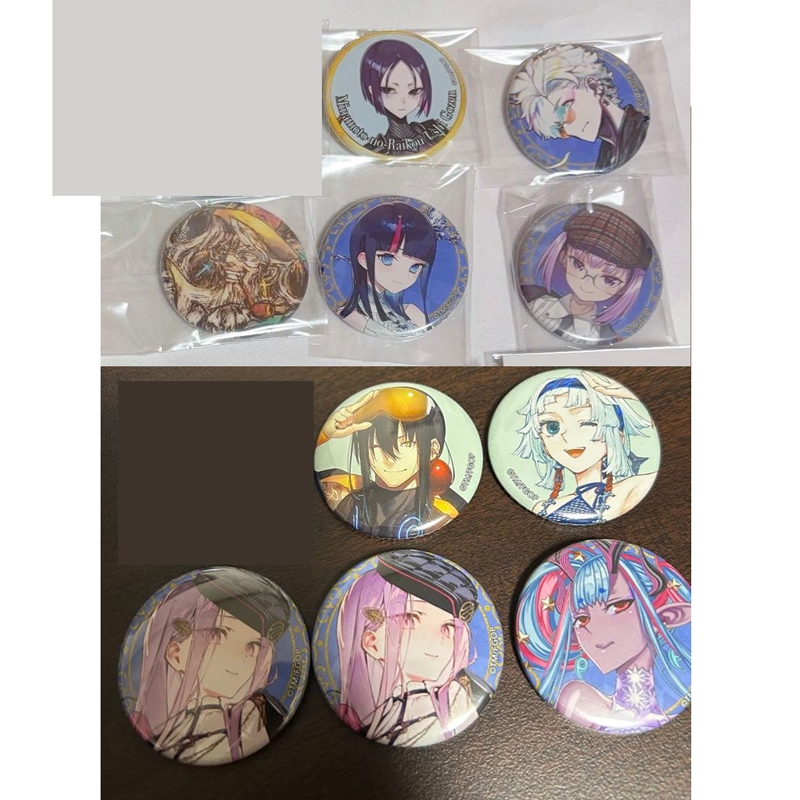 Fate Grand Order FGO Fes 2025 Badge Kukulkan Kukulcan William Tell Medusa Shousetsu Yui Ibuki Douji 