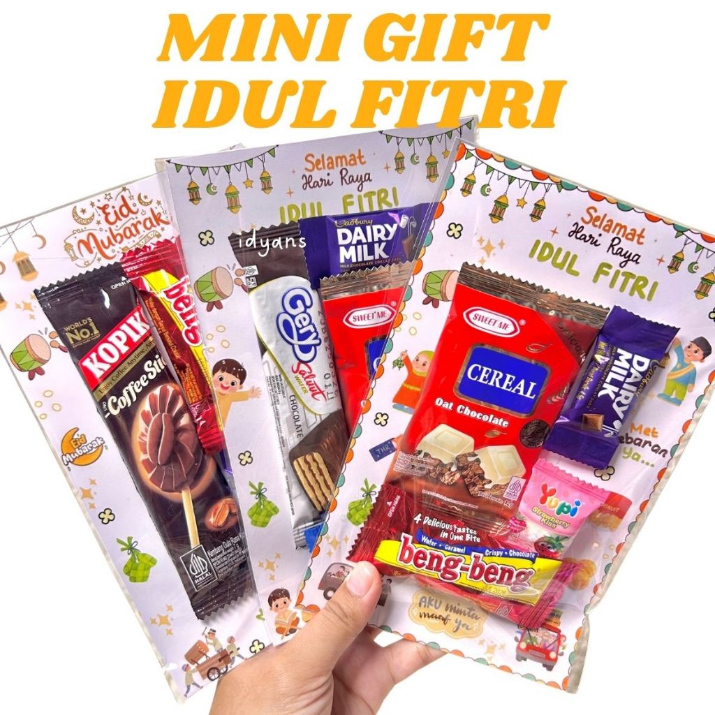 MINI GIFT IMLEK / VALENTINE / LEBARAN / CHRISTMAS / MINI GIFT SNACK NATAL / KADO NATAL / GIFT SNACK 