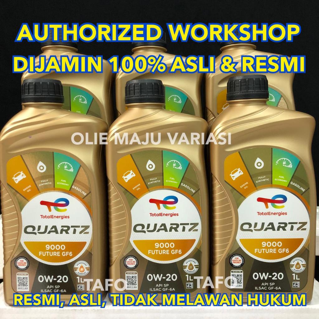 TOTAL 0W20 FULL SINTETIK / TOTAL QUARTZ 9000 0W-20 ORIGINAL