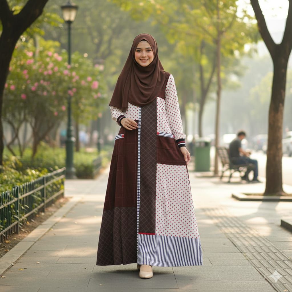 Gamis Dewasa by Syaina S-mut kode 2294
