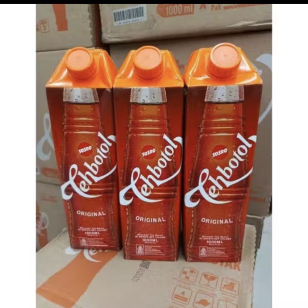 Teh botol sosro 1 liter ( Dus)