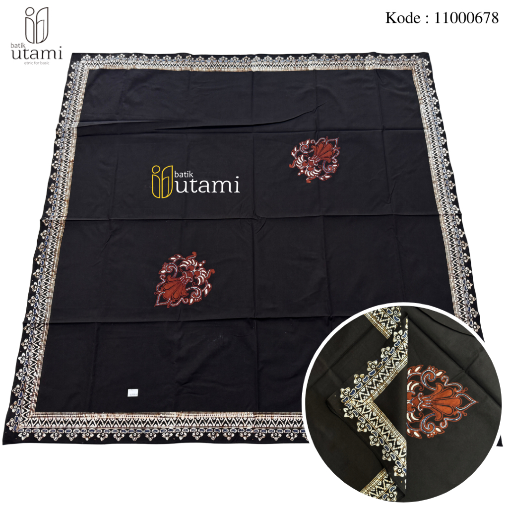BAHAN IKET UDENG BLANGKON 678 MOTIF KEMBANG CENGKEH CEPLOK GURDO GUNUNGAN
