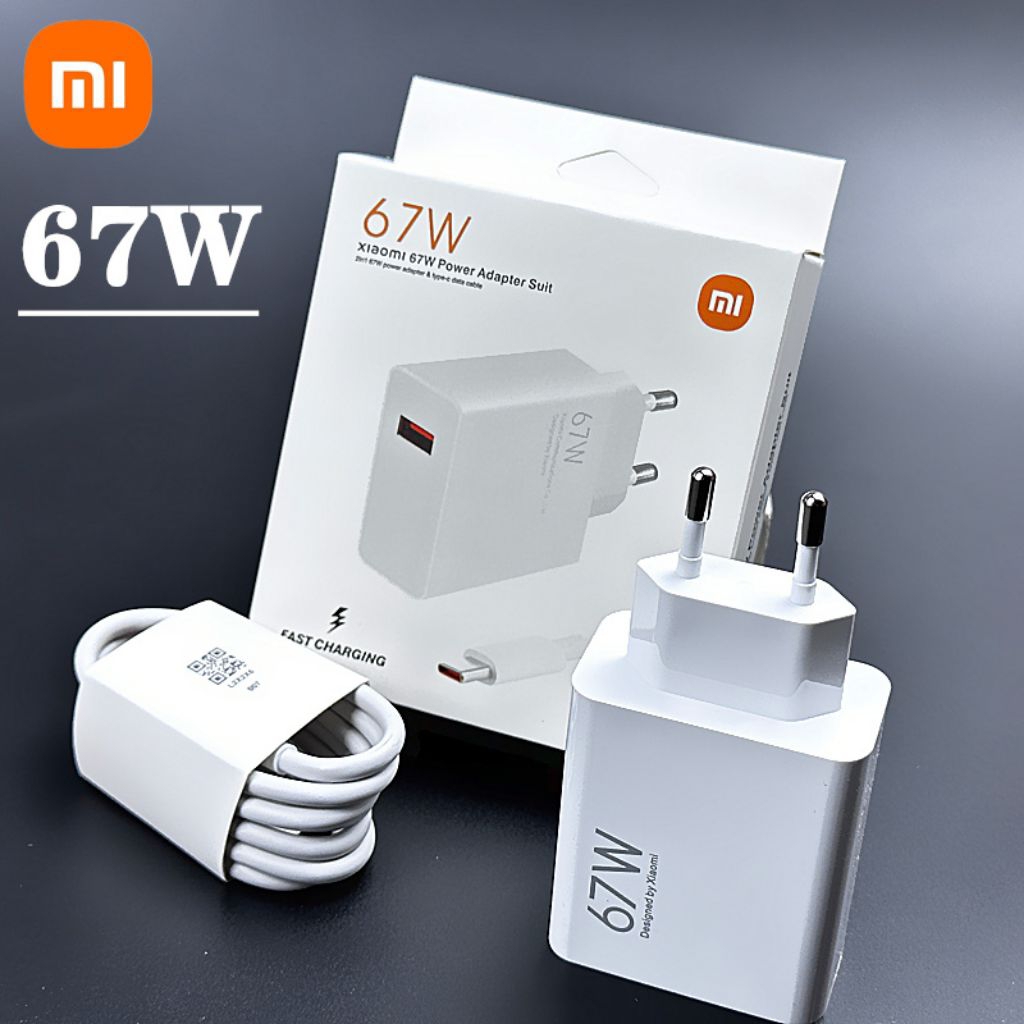 ( GROSIR ) CHARGER XIAOMI 67W TC CHARGER XIAOMi 67W TURBO Casan Redmi Xiaomi 67W