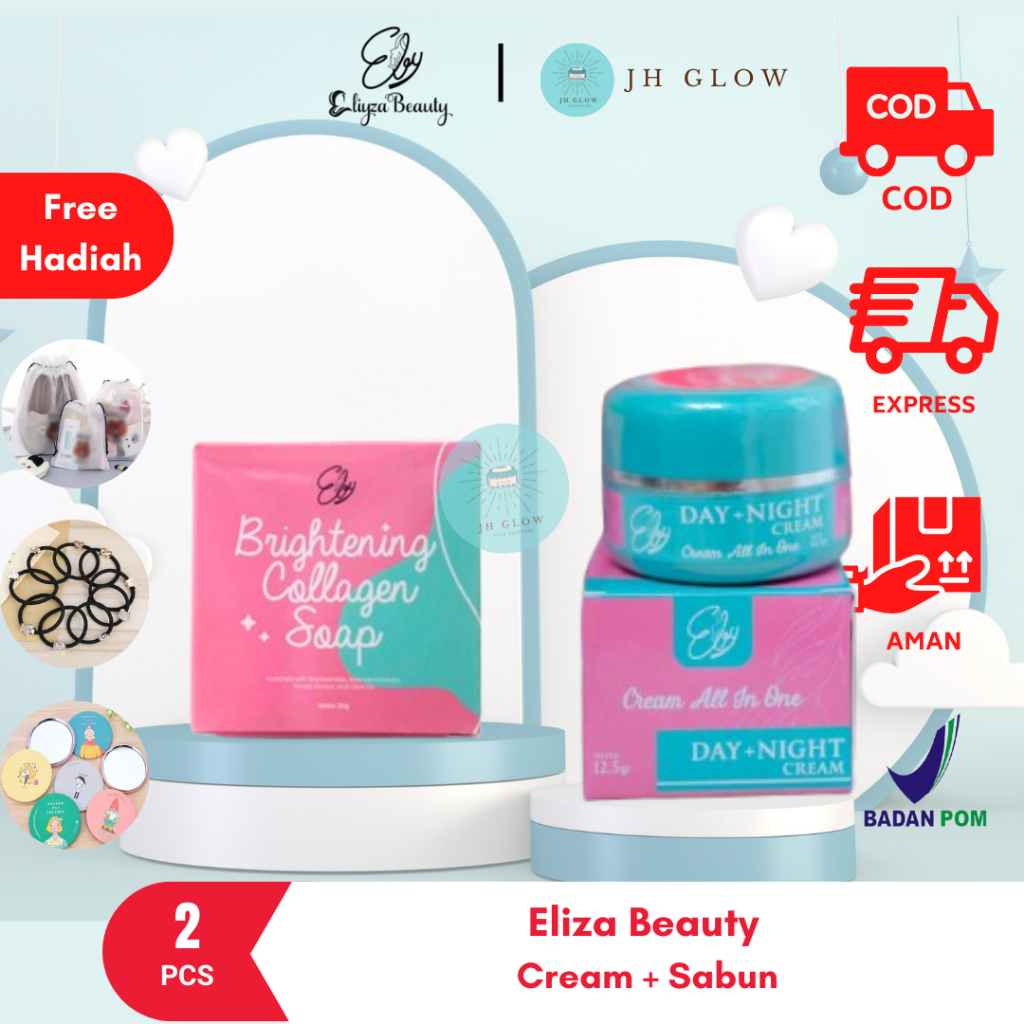 Paket Eliza Beauty Cream dan Sabun Eliyza Beauty Original Bpom