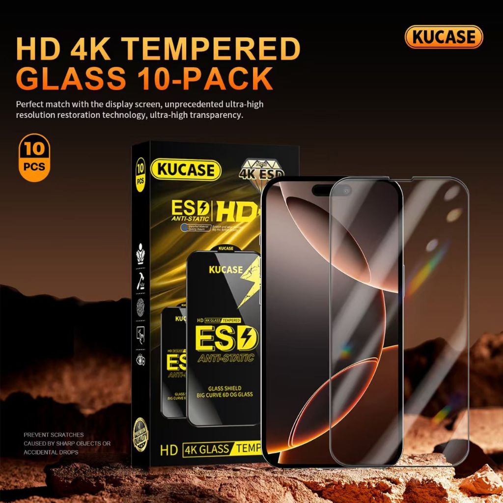 28 - TEMPERED GLASS CLEAR ESD STATIC FOR VIVO Y29 4G Y28 Y27 5G 4G Y27S Y22 2022 Y21T Y21S Y21A Y21D