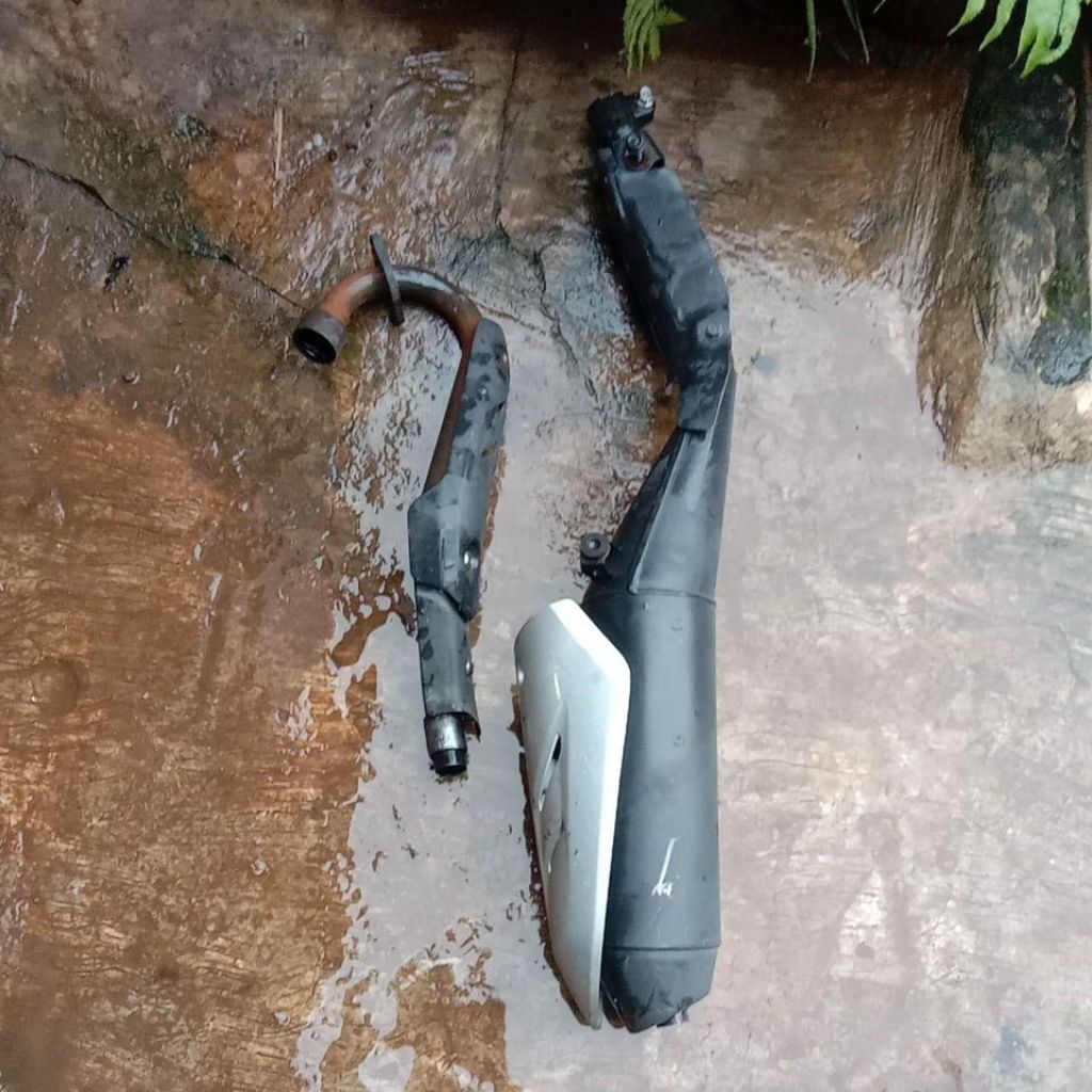 JUAL KNALPOT  HONDA CRF 150 ORIGINAL SECOND