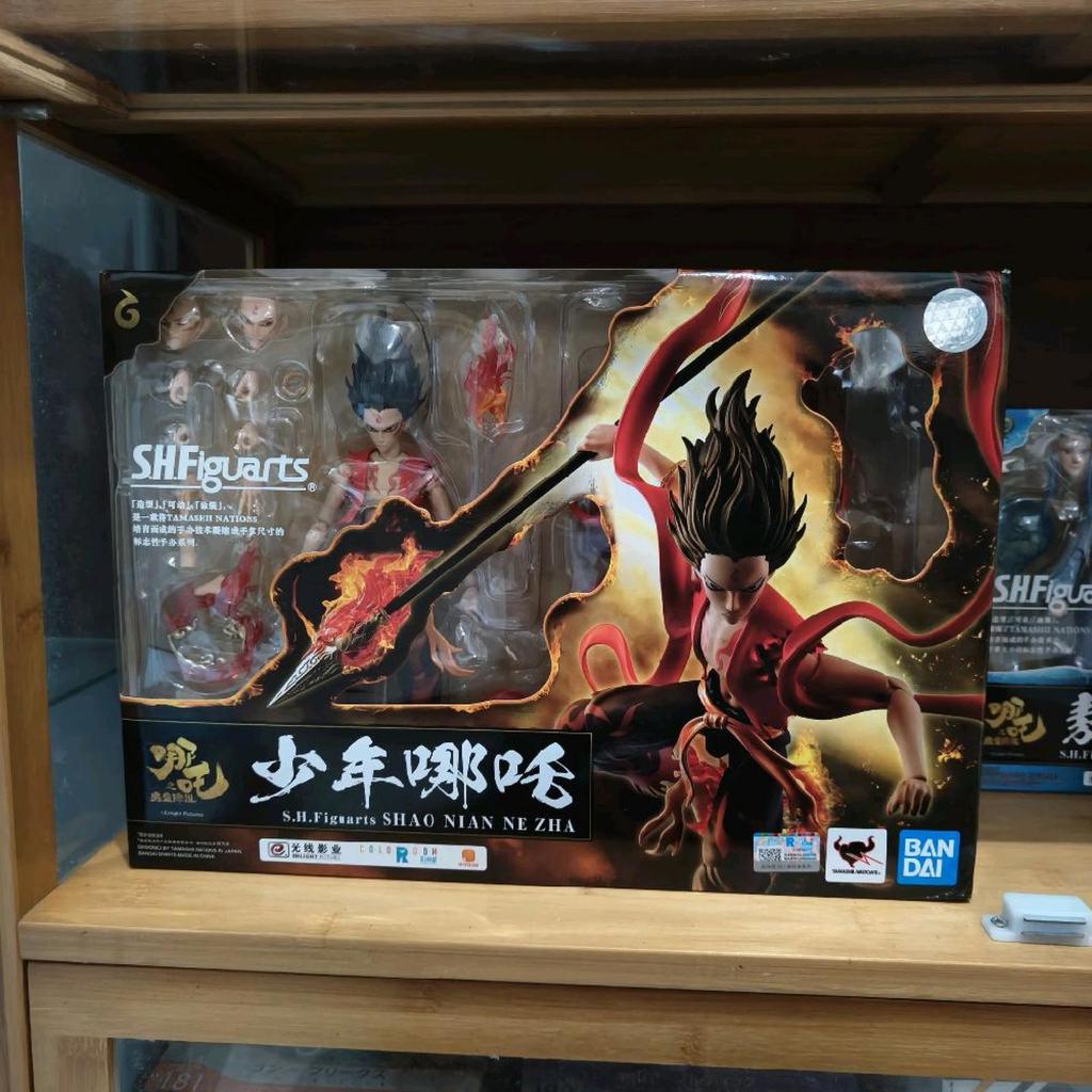 Bandai SHF Nezha Demon Child Nezha Action Figure Model